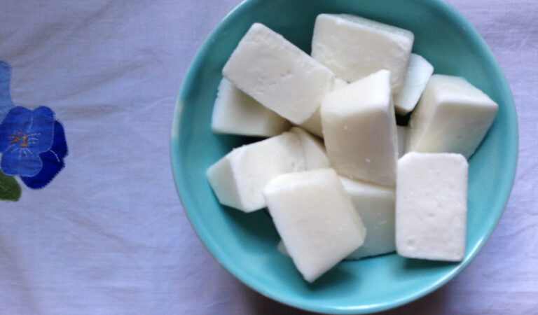Kokos ijsblokjes