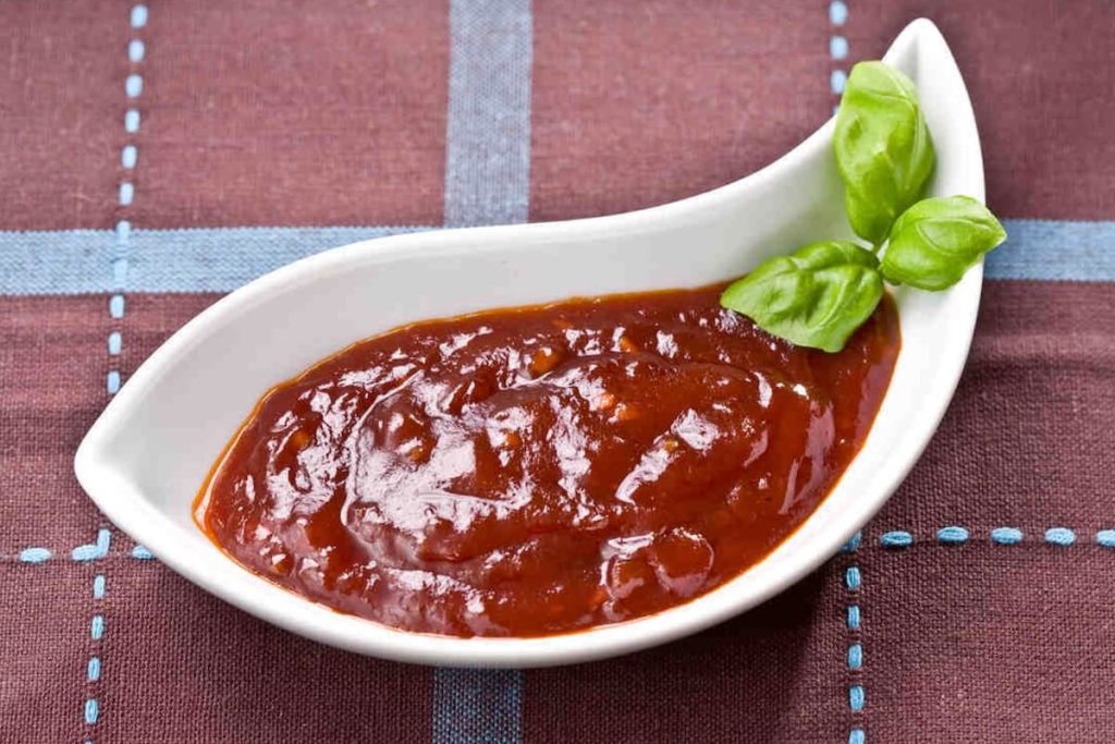 Surinaamse hete ketchup saus
