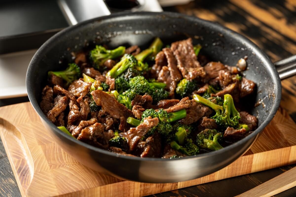 Broccoli met rundvlees